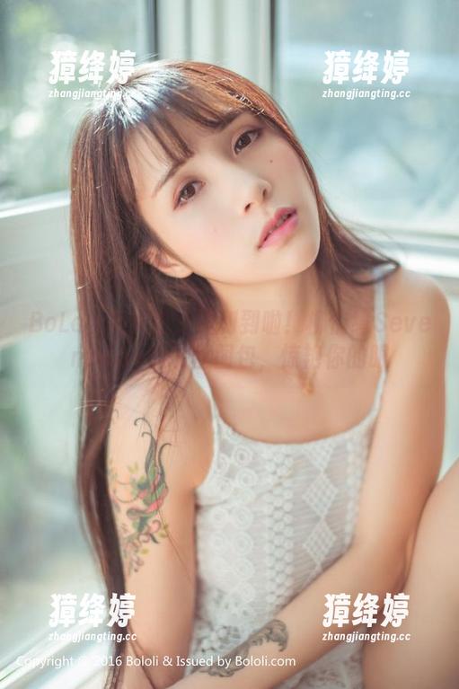 BoLoli菠萝社 - 福利到啦！柳侑绮Sevenbaby的灰丝图包，惊艳你的眼