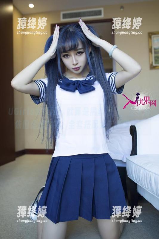 UGirls尤果网-王尔琳 UGirls尤果网 - 就算是黑丝原图,王尔琳依旧虚虚实实,全套搭配太有意思了。