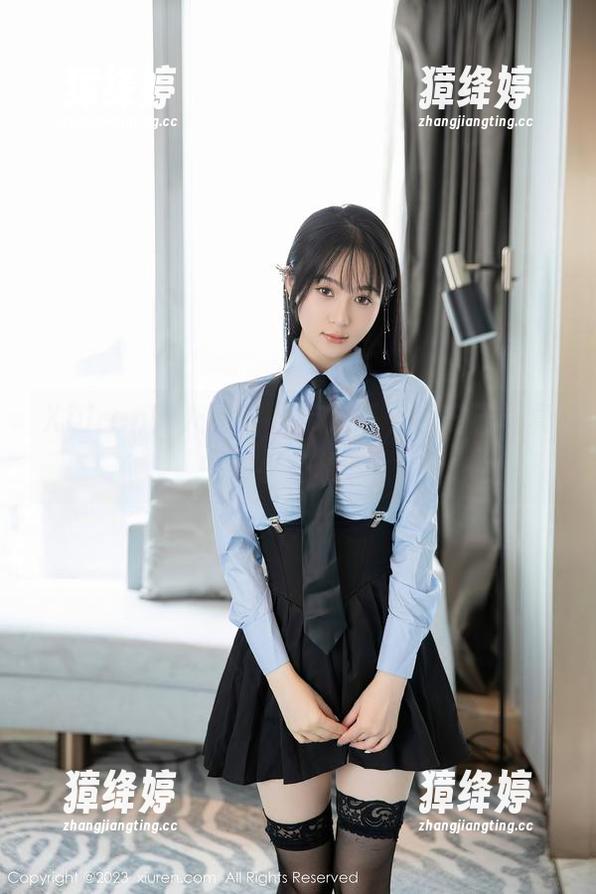 Xiuren秀人网 - 吊带之下，唐安诺写真中的小玄机啦！