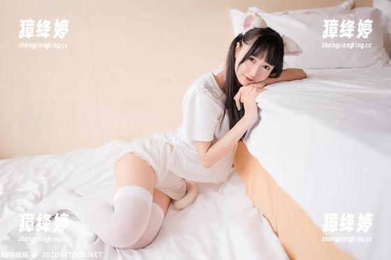喵糖映画 更新啦!喵糖映画推出诗羽兔女郎的新套图,状似一场兔子迷失森林的浪漫?
