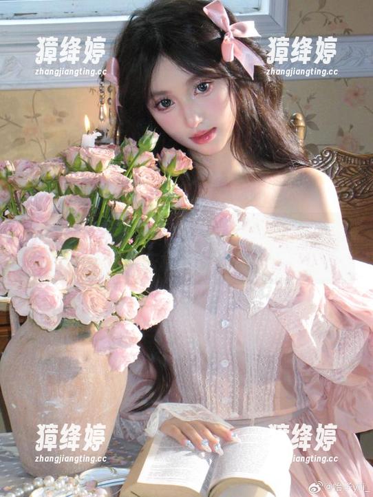 怡子yiii最新大作，樱花限定，画面美到让人想搬去樱花树下住一年！