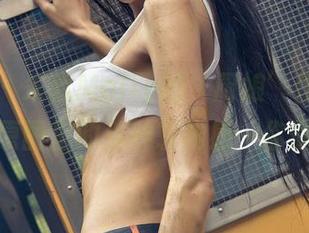 推女神 – 朱赢Molly的‘厨娘’作品真有趣，原图里的那种轻松感…你懂的。