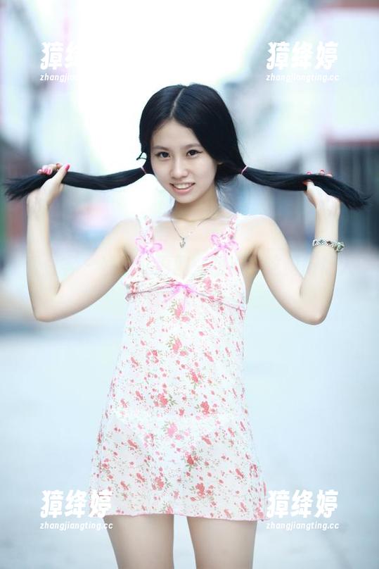 青豆客 - 婕西儿原图：甜心，这甜得让人直冒牙疼！